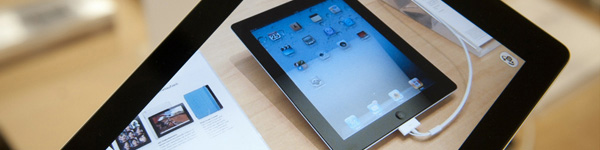 App autonoleggio su iPad